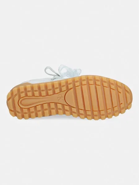 Calvin Klein LOW PROFILE RUN MG SUE DB LACES női bőr sportcipő kék
