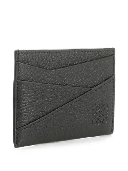 Кожено портмоне Loewe черно