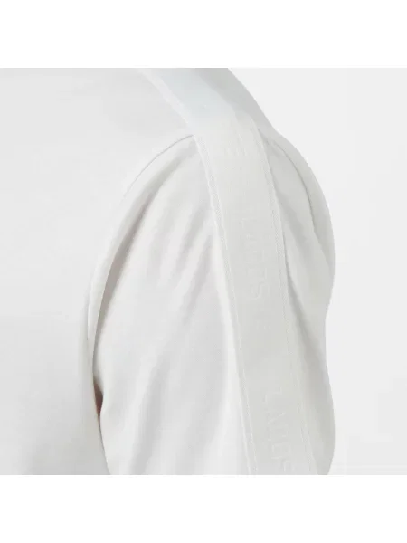 Lacoste T-Shirt Z Okrągłym Dekoltem Regular Fit biały