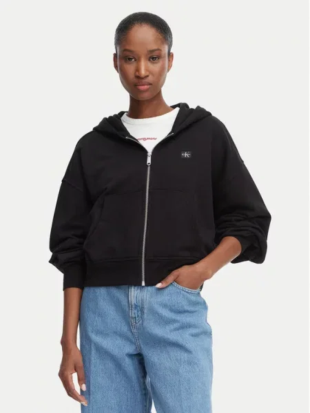 Calvin Klein Jeans Pulóver fekete