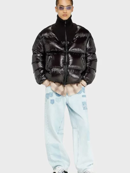 Пуховик Diesel черный