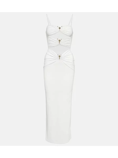 Midi obleka Christopher Esber črna