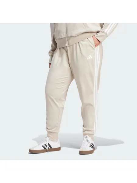 SPODNIE DRESOWE ESSENTIALS DLA SYLWETEK PLUS SIZE białe