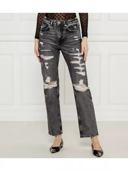 Karl Lagerfeld Jeans Blugi | Straight fit gri
