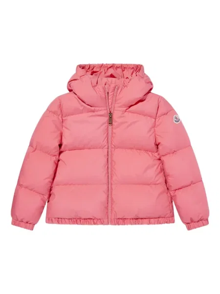 Kurtka dziecięca Moncler Enfant różowa