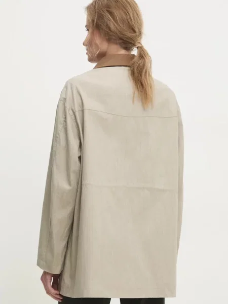 Bunda Answear Lab přechodná béžová