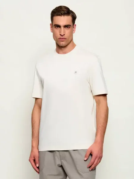 BOSS BLACK Tricou C-Taut 01 | mercerizat negru