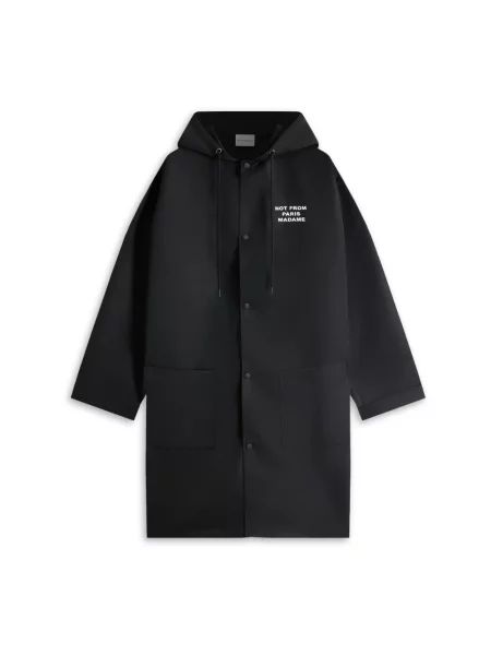 Parka Drole De Monsieur wodoszczelna czarna