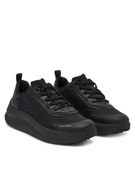 Calvin Klein Сникърси Chunky Runner Laceup черен