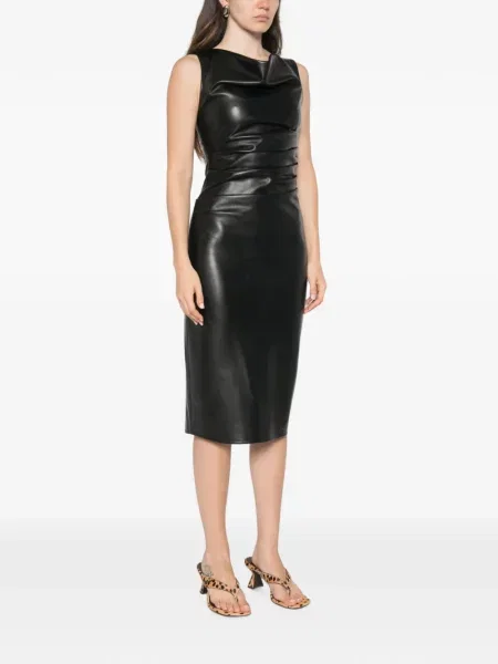 Rochie Patrizia Pepe drapată negru
