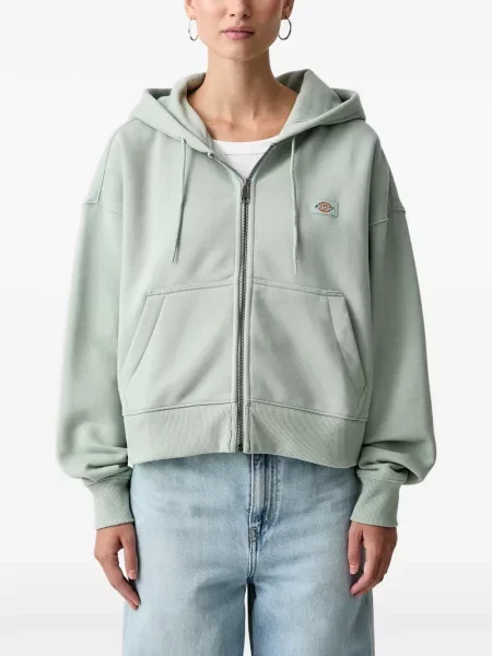 Bluza z kapturem Dickies z logo zielona