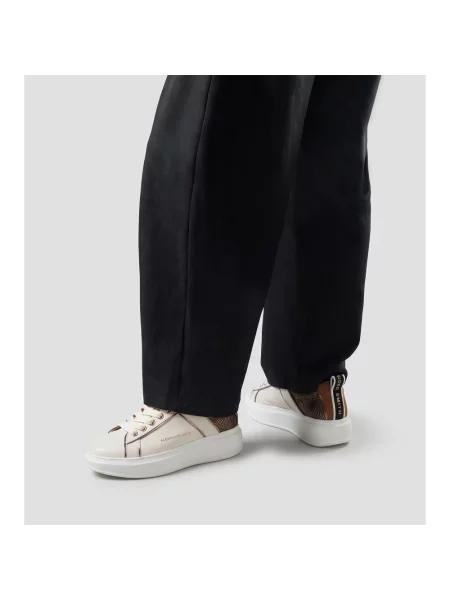 Sneakersy Alexander Smith skórzane białe