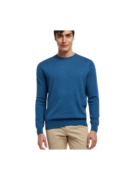 Sweter Brooks Brothers wełniany niebieski