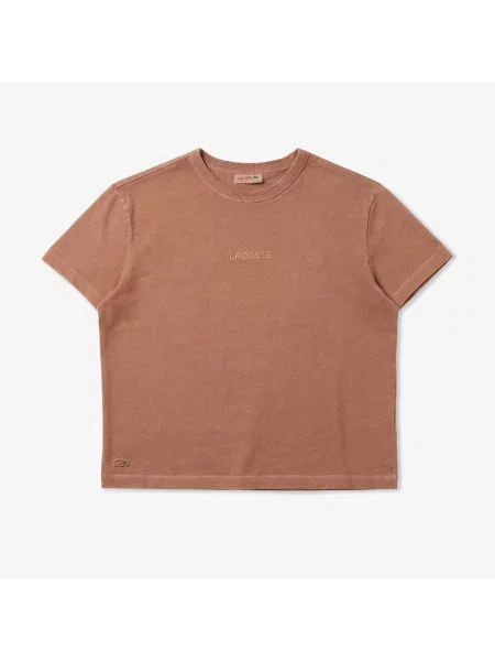 Футболка Lacoste розовая