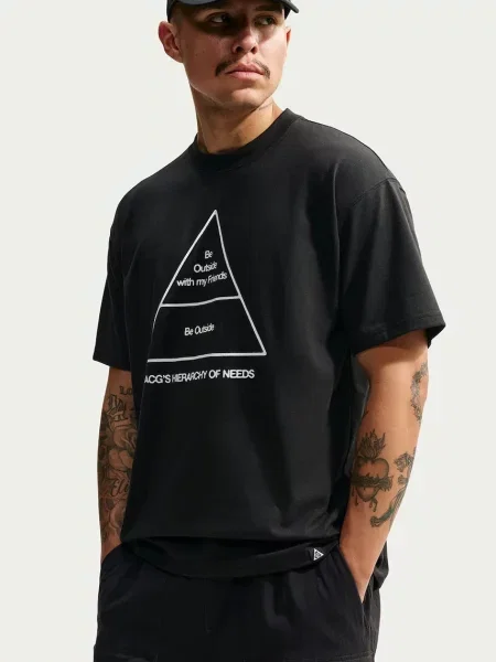 Nike ACG: All Conditions Gear t-shirt ανδρικό ACG μαύρο