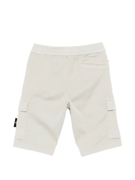 Szorty cargo dziecięce Stone Island szare