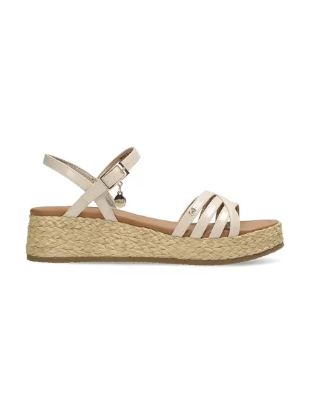 Mexx Εσπαντρίγιες NOEMI SADÉ Heeled sandal μπεζ