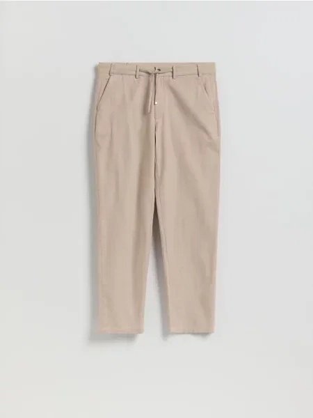 Reserved Pantaloni chino regular fit bej