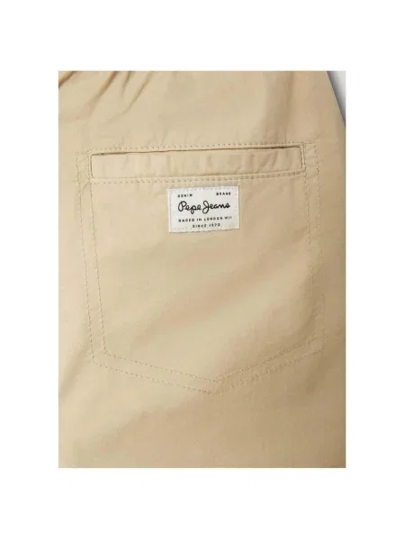 Pantaloni copii Pepe Jeans bej