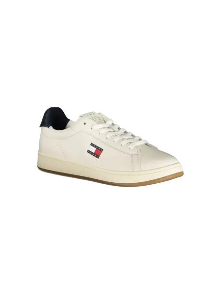 Sneakersy Tommy Hilfiger skórzane białe