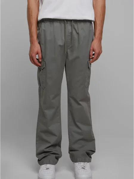 Pantaloni cargo Urban Classics gri