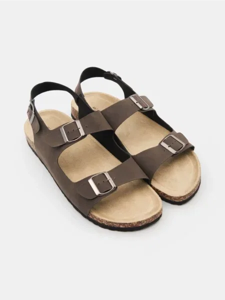 Sandály Sinsay hnědé