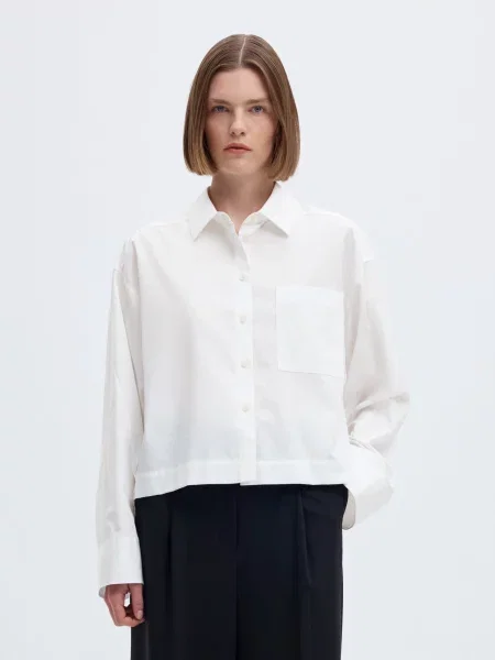 SELECTED Bluză SLWDANNIE' alb