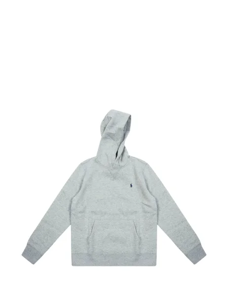 Bluza z kapturem dziecięca Polo Ralph Lauren szara