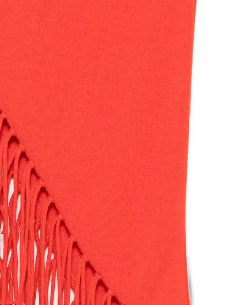 Fular P.a.r.o.s.h. cu franjuri roșu