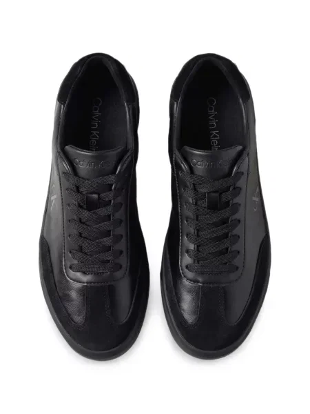 Sneakerși Calvin Klein cu imagine negru