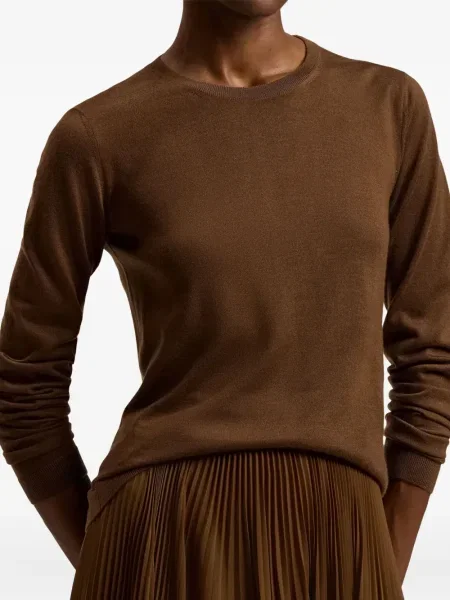 Pulover Ralph Lauren Collection din cașmir maro
