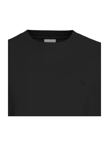 Frottír melegítő felső Calvin Klein fekete