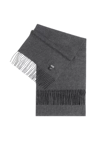 GOBI Cashmere Fular Unisex Cashmere Fringed Scarf amestecat gri