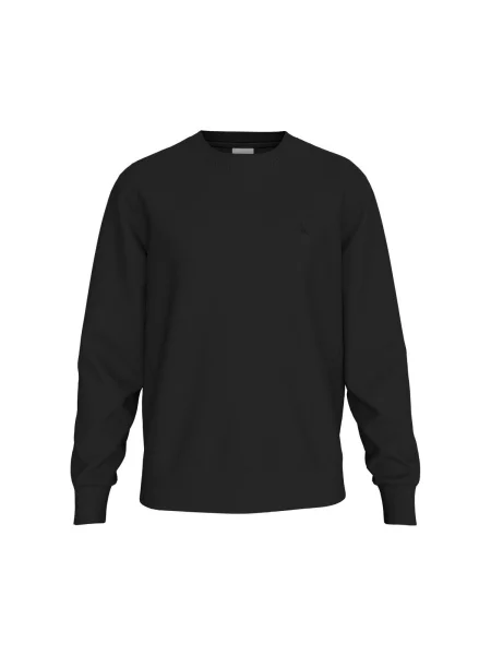 Blugi Calvin Klein din material terry negru
