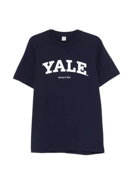 Tricou Sporty & Rich albastru