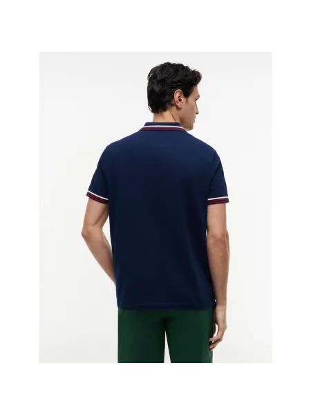 Gulerat tricou Tommy Hilfiger albastru