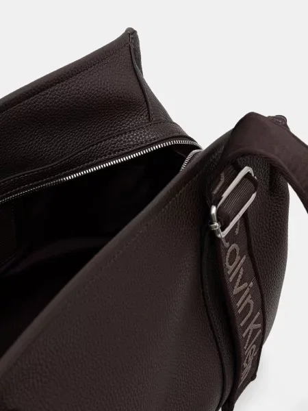 Pántos shopper táska Calvin Klein barna