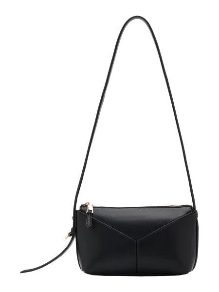 MANGO Geantă de umăr negru