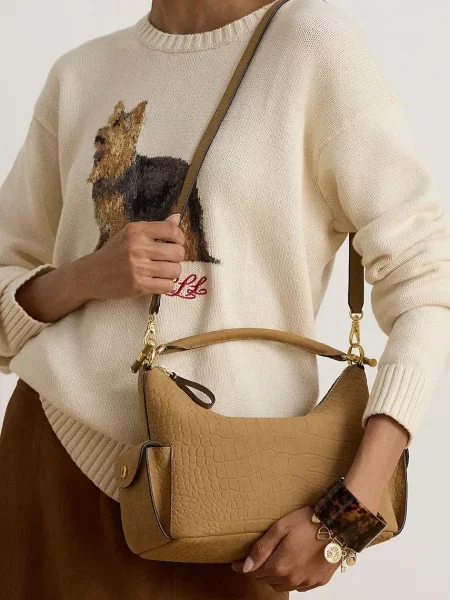 Lauren Ralph Lauren сумка крос-боді шкіряна