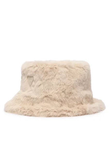 Guess Bucket Hat deschis bej