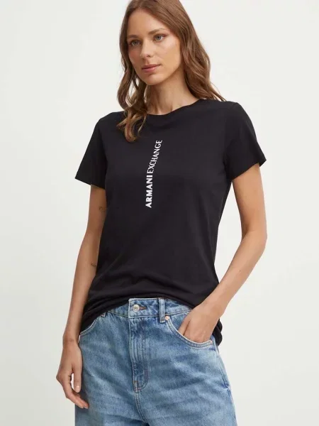 Armani Exchange Tricou alb