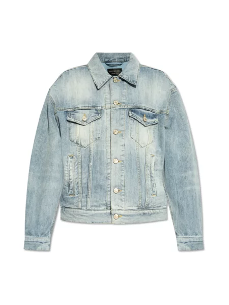 Kurtka jeansowa Balenciaga niebieska