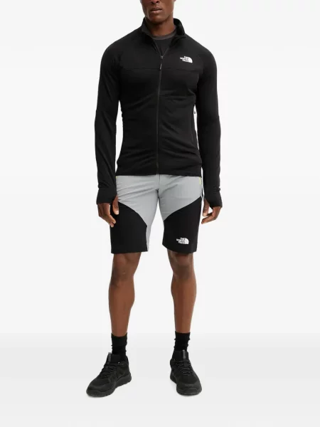 Тениска The North Face с кръгло деколте черно
