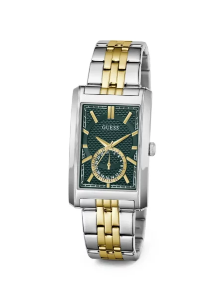 Ceas Guess cu autograf verde