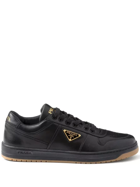 Sneakerși Prada din piele negru