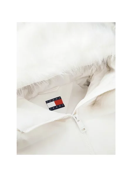 Kurtka jeansowa Tommy Jeans biała
