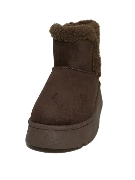 Замшевые сапоги Navigator коричневые