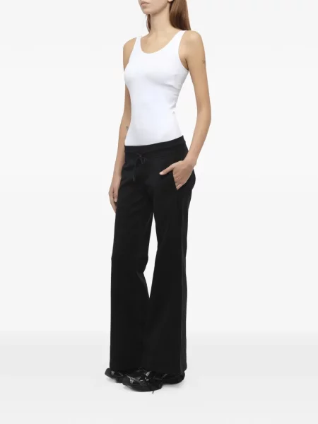 Pantaloni Fax Copy Express evazate alergare negru