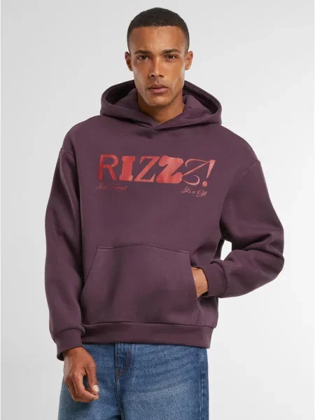 Majica s kapuljačom Mister Tee ljubičasta