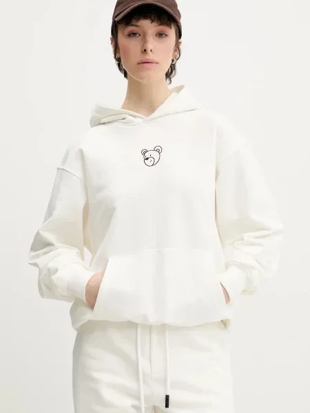 Кофта Inbetweeners з капюшоном з аплікацією бежевий